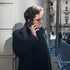ACS05609 - Galaxy S23 Ultra Case Thin Fit in black showing the back